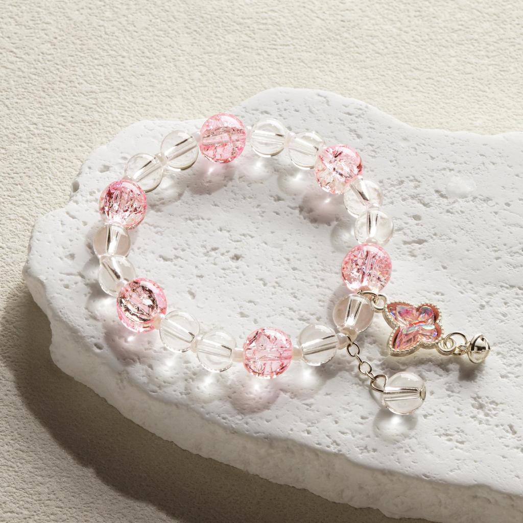 Mori Style Mermaid Crystal Bracelet - Sweet, Versatile Design for Women, Students, and Best Friends.