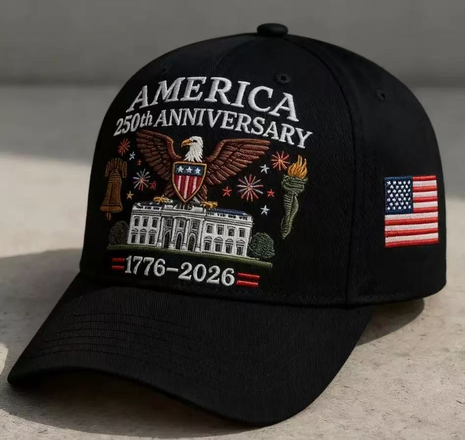 250th Anniversary of the United States Baseball Hats Outdoor Personality Leisure Men Women Visor Cap 2025 New Hip Hop Couple Cap