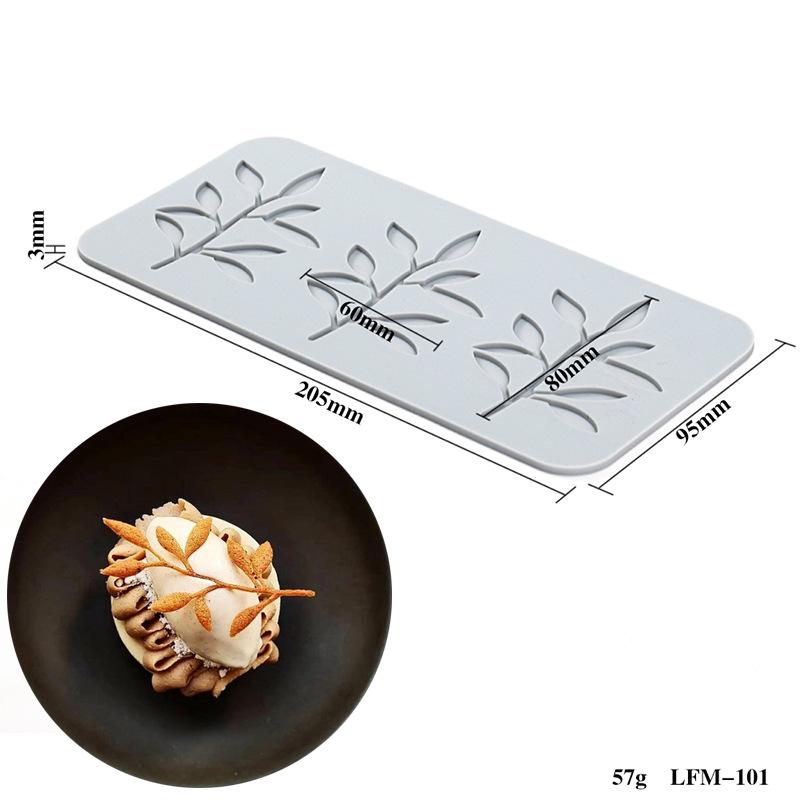 Decorative Lace Mat Sugar Craft Fondant Cake Molds Flower Leaf Shape Silicone Fondant Molds Chocolate Mold For Sugar Craft /Gum+