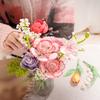 Plant And Flower Building Blocks Building Set, Single Rose, Sunflower, Tulip, Etc., Home Decoration Block Toy Gift For Girls