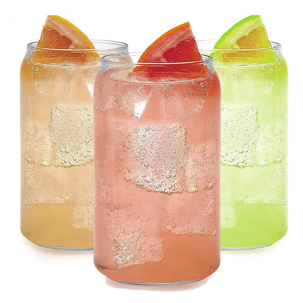 Reusable Kitchen Whiskey for Juice Beer Cocktail Drinkware Glass Cup Coffee Mug Can Glass Tea Cup