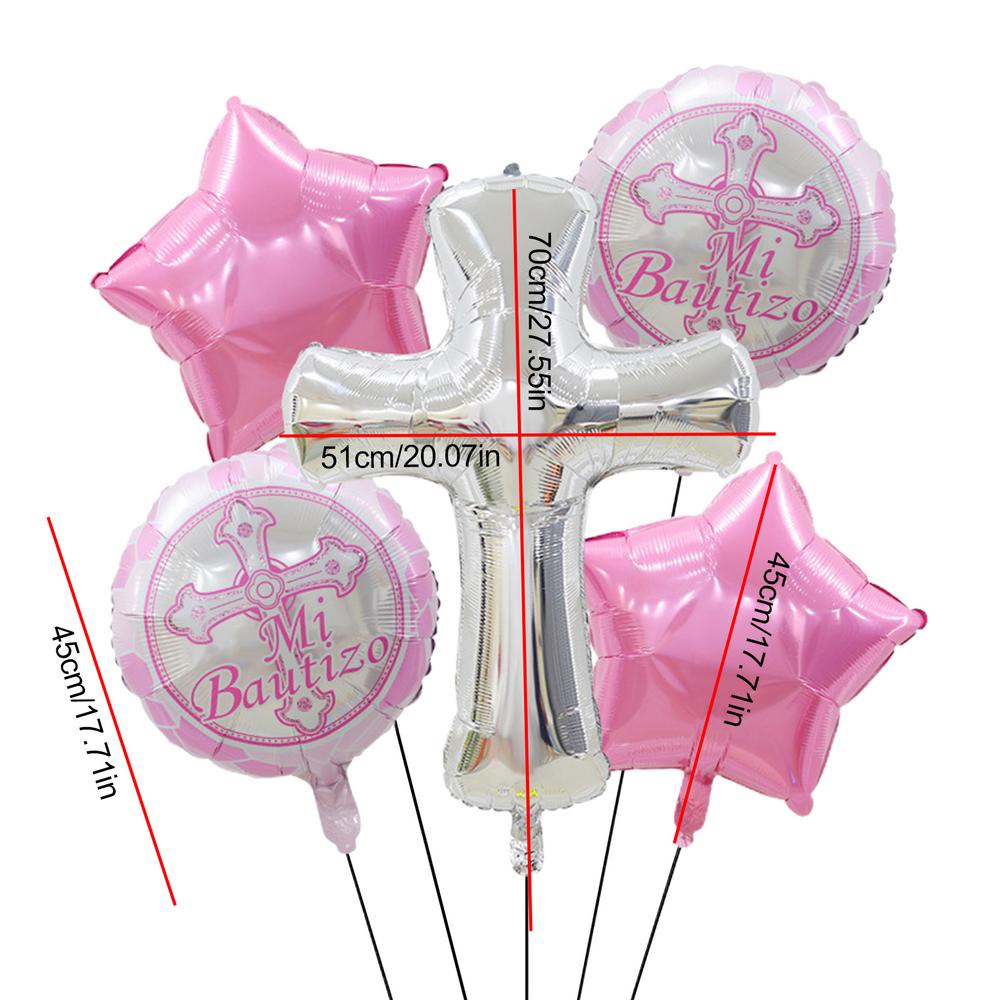 First Holy Communion Balloons 5 Pieces Pigeon Balloons First Communion Decor Novel Communion Party Decorations Creative