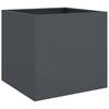Vidaxl Donica, Antracytowa, 42X40X39 Cm, Stal