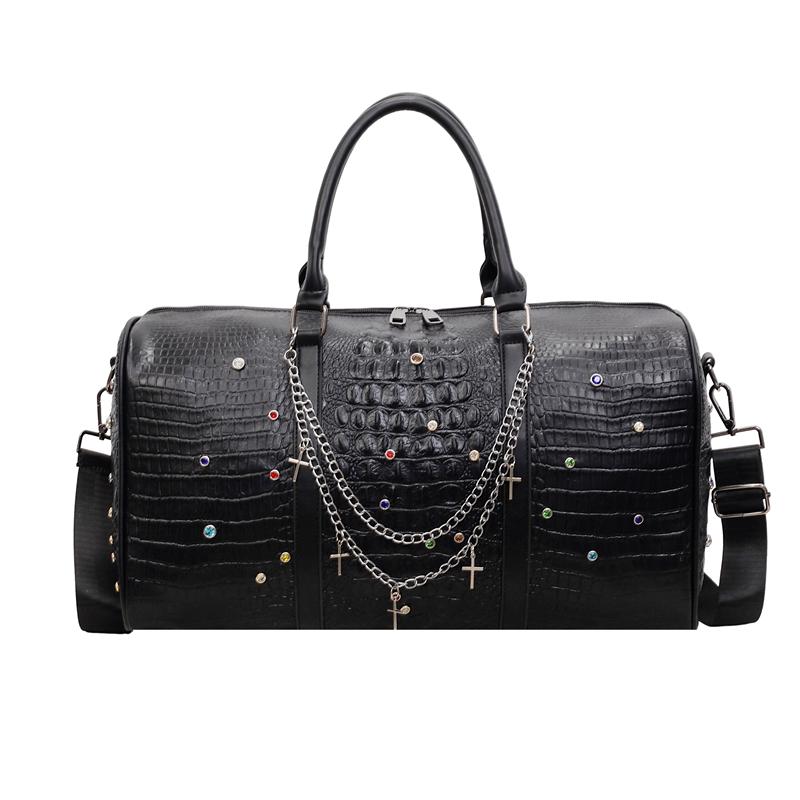 Borsa da Viaggio di Grande Capacità Borsa da Palestra Leggera da Donna Borsa Portatile per Viaggi a Breve Distanza Borsa da Viaggio