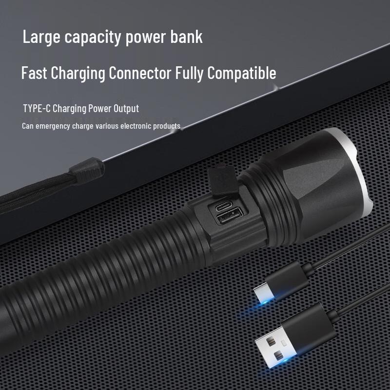 MengPao Multi-functional Rechargeable Flashlight