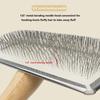 Dog Comb Brush for Dog Long Hair Cat Brush Car Animal Hair Solid Wood Pet Hair Remover Massage Cat Brush Pet Grooming GSZ05