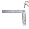 Measuring Tool L Square Ruler Double-Sided Mini Ruler Metal Ruler  School Supplies