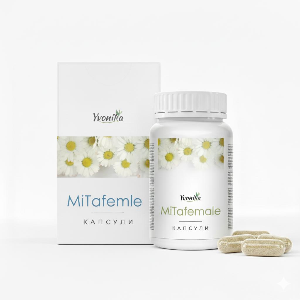MiTafemale – Support for Women's Comfort During Menopause: 30 Capsules.