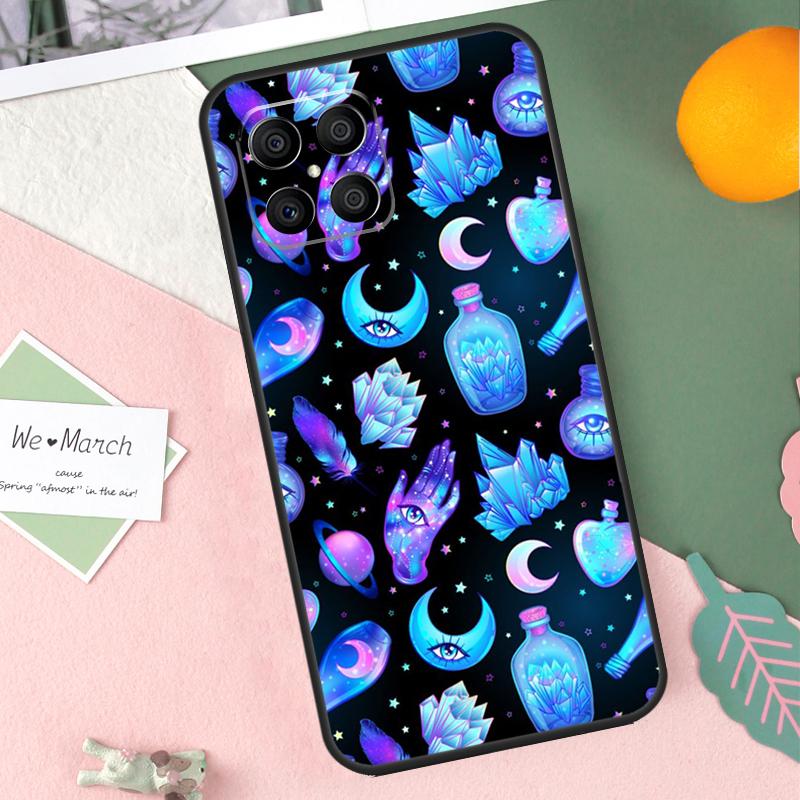 Blue Evil Eye Case For Honor 200 Lite 50 70 90 X9b X9a X8b X8a X8 X9 X9c Honor Magic 7 Pro 5 6 Lite Cover