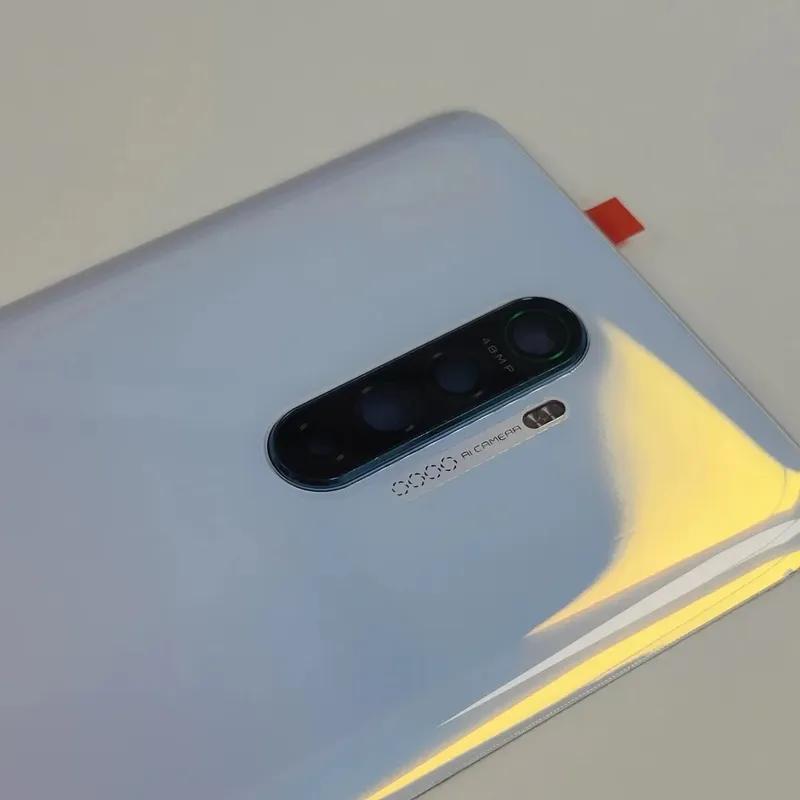 Glass Battery Back Cover For OPPO Realme X2 Pro RMX1931 Replacement With Camera Lens