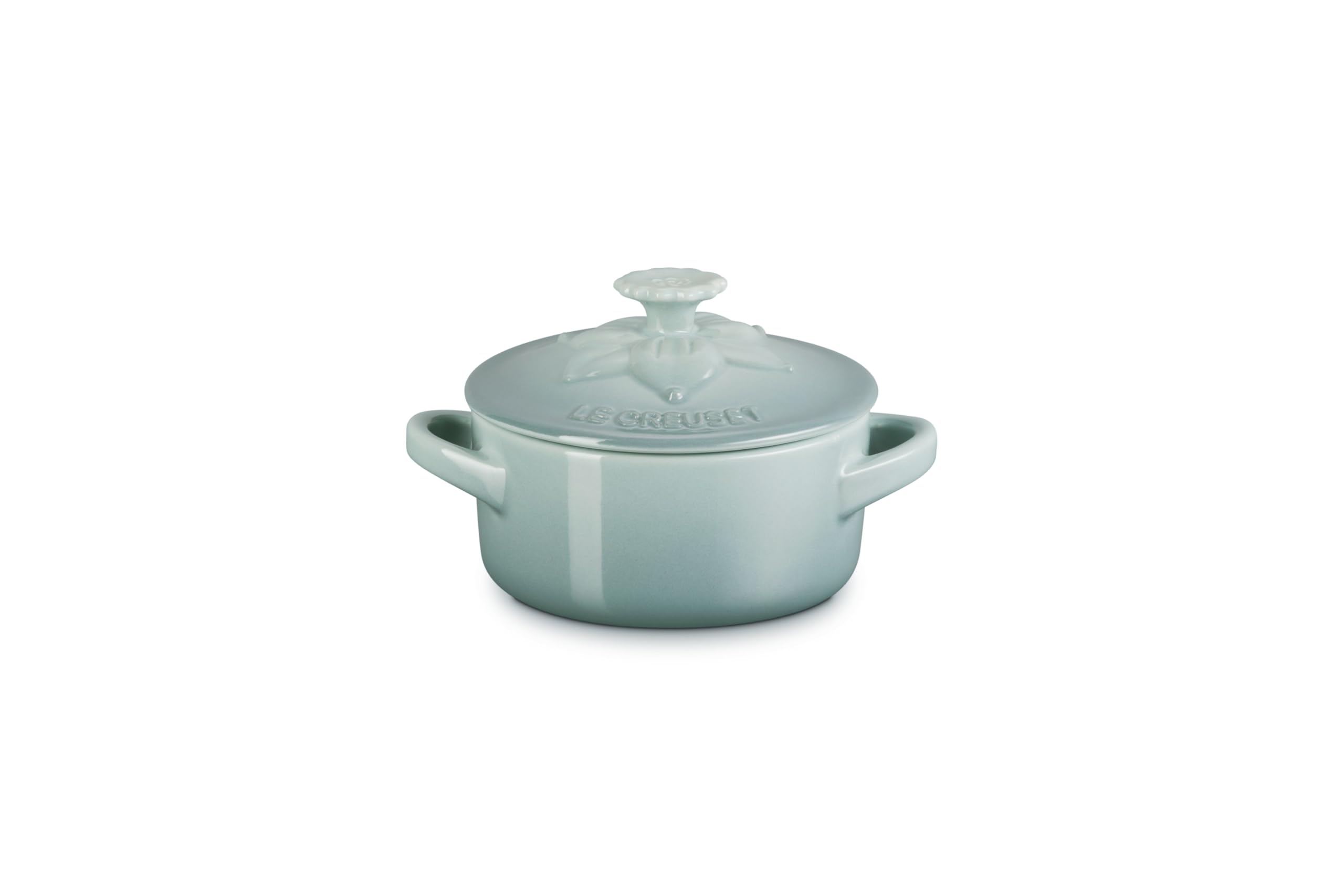 

Le Creuset Mini Cocotte Sea Salt Container, Heat-Resistant, Microwave, Oven, and Dishwasher Safe [Official Japanese Product]