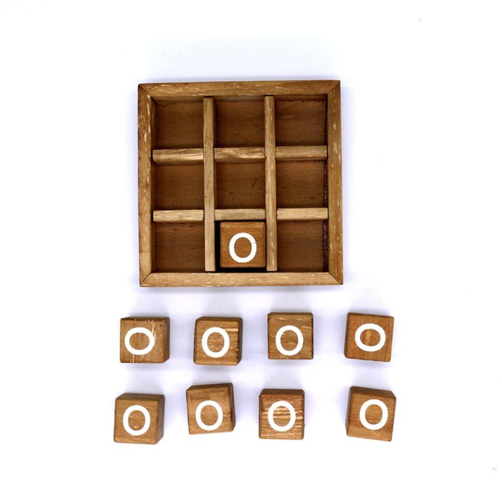 Game Noughts And Crosses XO Chess Game Puzzle Table Game Tic Tac Toe Game Interest Chess Board Game