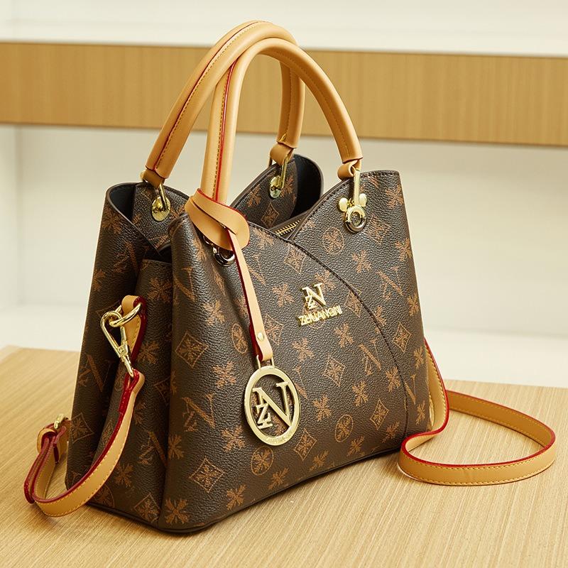 Fashion High-end Women's Bags, Trendy and Popular Handbags, Printed Messenger Bags, Casual Commuting Versatile Tote Bags