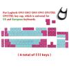 Xiaomi For Logitech Mechanical Keyboard G915\G913 G815\G813\TKL Series Large Set of Backlit Replacement Keycaps Textured Non-Slip