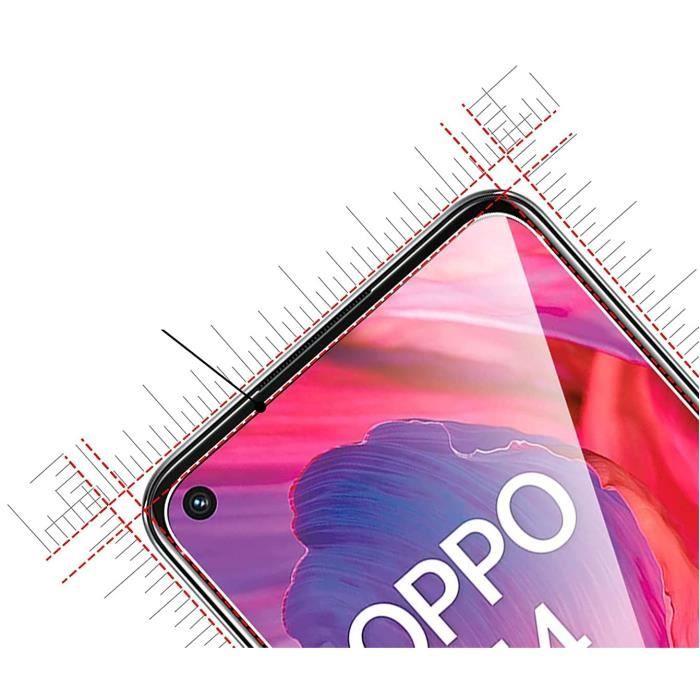Coque pour Oppo A74 5G - Phonillico - Silicone Souple - 2 Verres Trempés - Protection Écran