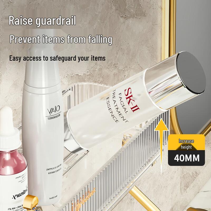 Wall-Mounted Bathroom Storage Shelf