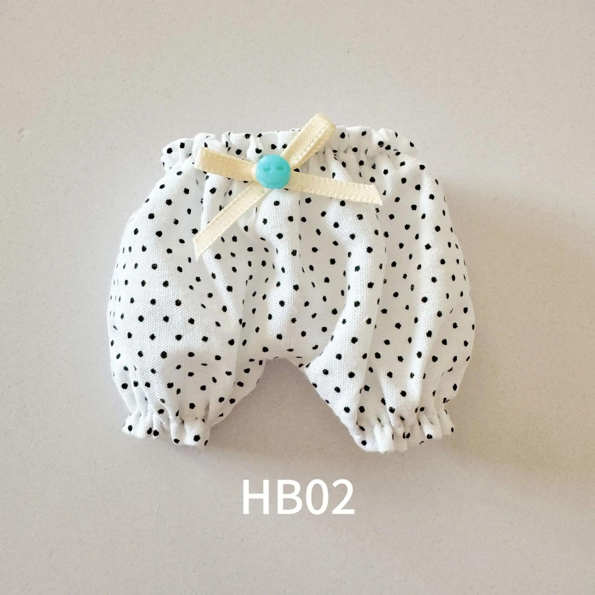 Kawaii шерстяные куклы одежда мини-идол хлопковые кукольные шорты 10-15 см куклы сменная — фото 6