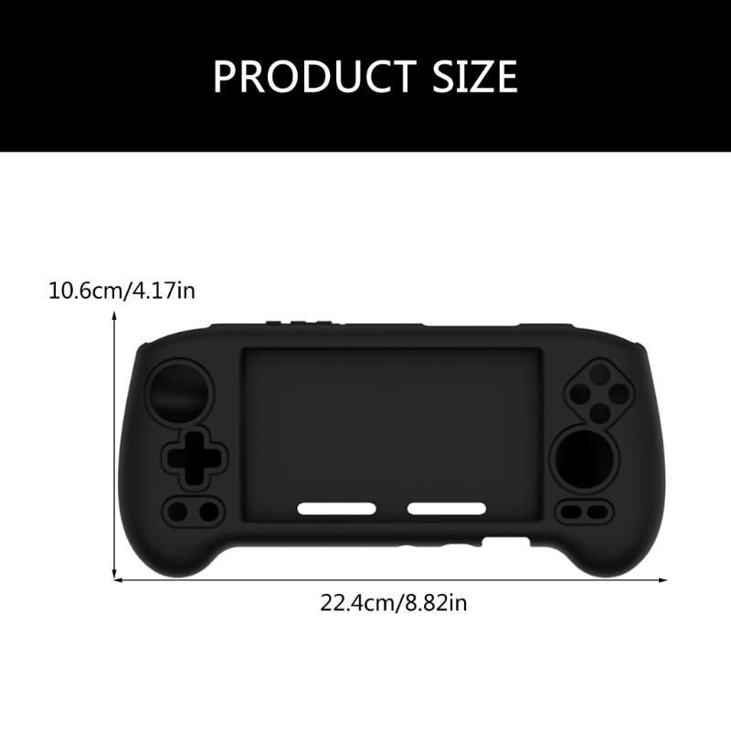 Konsolenhülle Silikonabdeckung Wasserdichte Weiche Hülle Vollständige Abdeckung Flexible Haut für RG556 Gamepad Schutzhülle Gehäuse