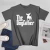 Unisex The Dogfather Chihuahua Funny Dog Owner Tshirt Tees T Shirts WoUnisex Boys 100 Cotton TShirt