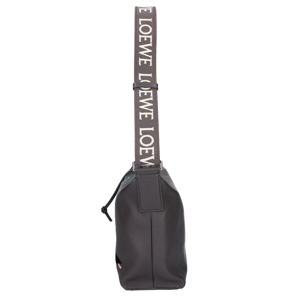 Loewe Torebka crossbody XSuna Fujita Cuby Mandragora Mała torba na ramię grafitowa Używana