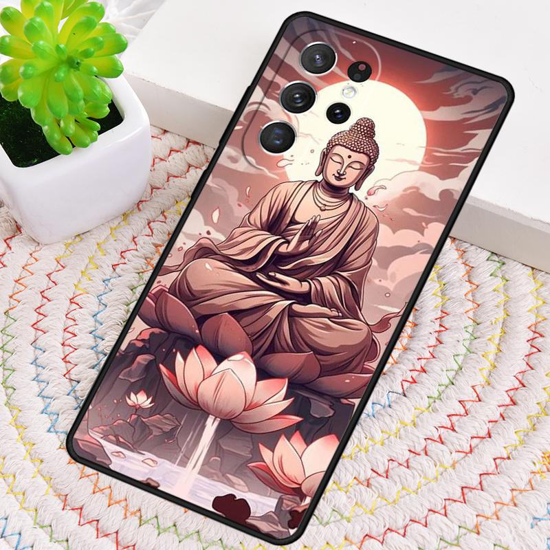Lord Buddha Silicone Phone Case For Samsung Galaxy note 10 pro S26 S25 S24 S23 S22 S21 Plus S25Ultra Capa Cover