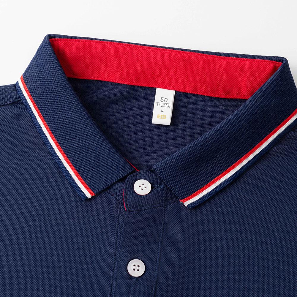 Summer New Quick Drying Moisture Wicking Polo Shirt Men's Business Leisure Embroidered Polo Shirt