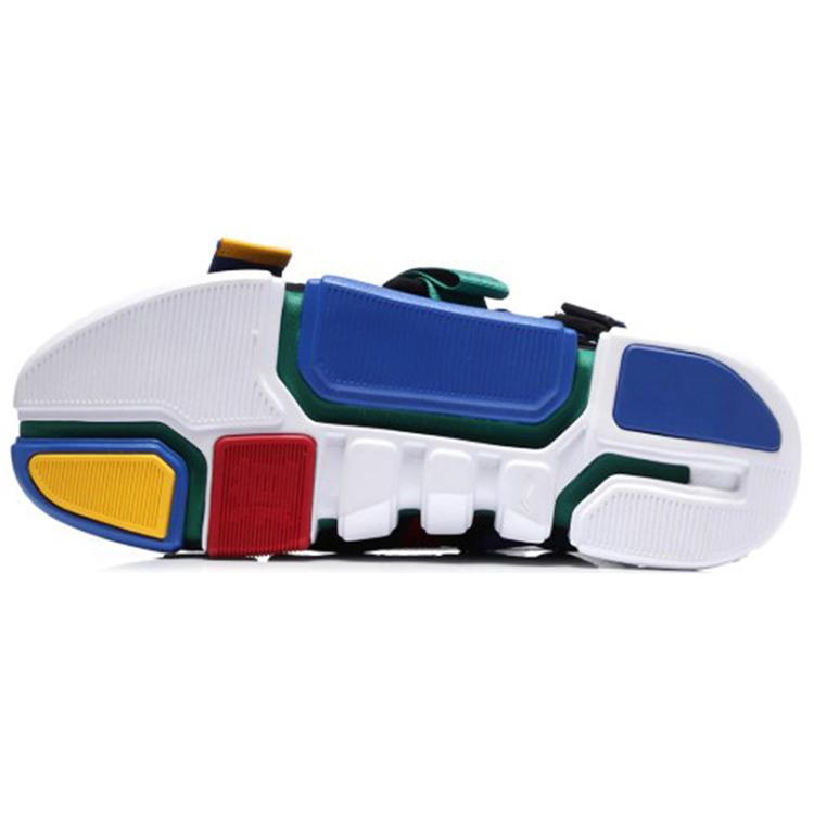Li Ning Sports Sandals Men's Blue Red Yellow AGBN079-3