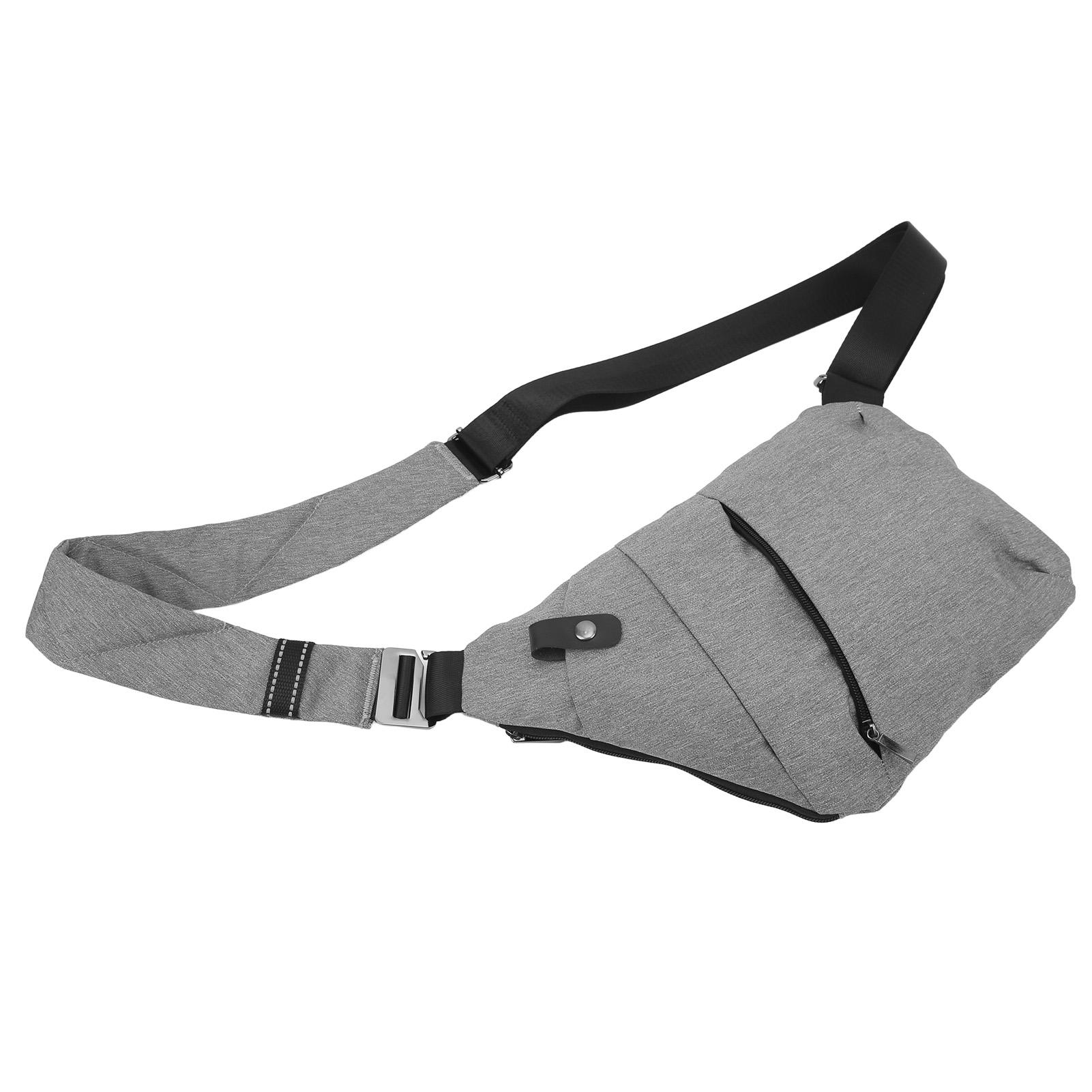 

Модная нагрудная сумка с слингом предотвращает кражу, водонепроницаемая сумка на одно плечо большой емкости для использования на открытом воздухе