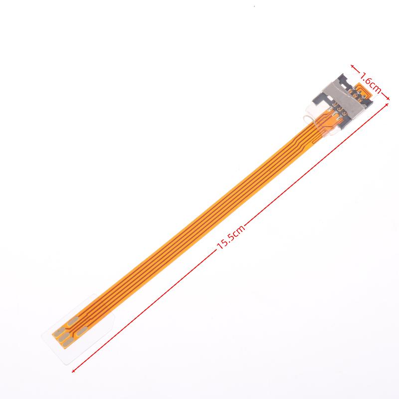 1Pcs Old Mobile Phone Activation Memory Card Forward Flat Cable Extender Positive Extension Cord Sim Signal Extend Cable