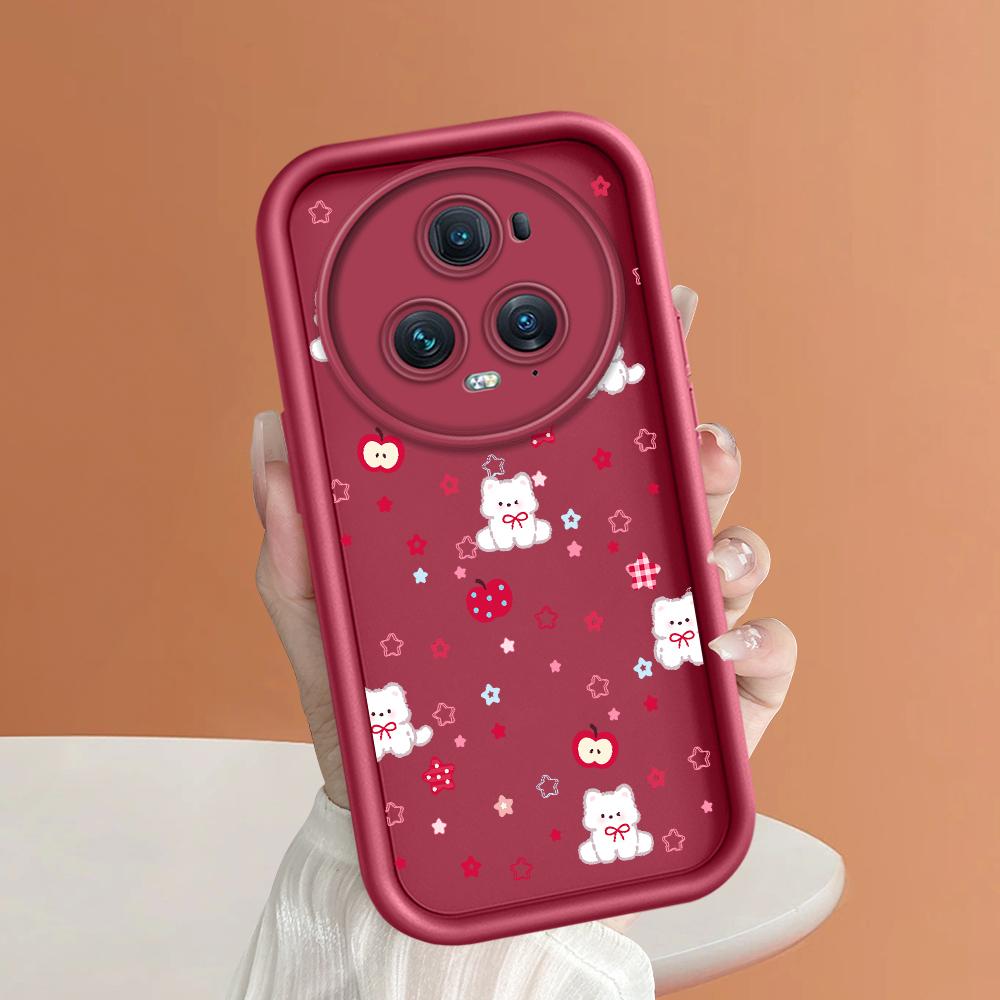 Soft Silicone Square Ladder Printing Pattern Phone Casing Full Cover Camera Shockproof Protection Rubber Case for Huawei Honor