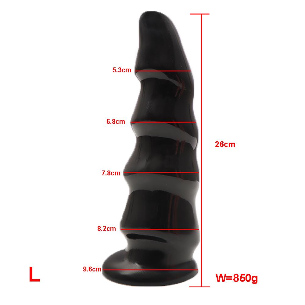 YENI Büyük Anal Yapay Penis Genişleme Anal Plug Büyük Popo Fiş Annal Dilatör Masturbator prostat masaj aleti Yetişkin Seks Oyuncakları Erkekler Için