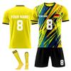 Personalised Shirts Kit Mens Girls With Name Number Custom Football Jerseys For Boys Training Suit