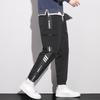 Fashion Men's Cargo Pants Multiple Pockets Letter Print Casual Trouser Streetwear Joggers Hip Hop Harem Pants Trousers Clothing
