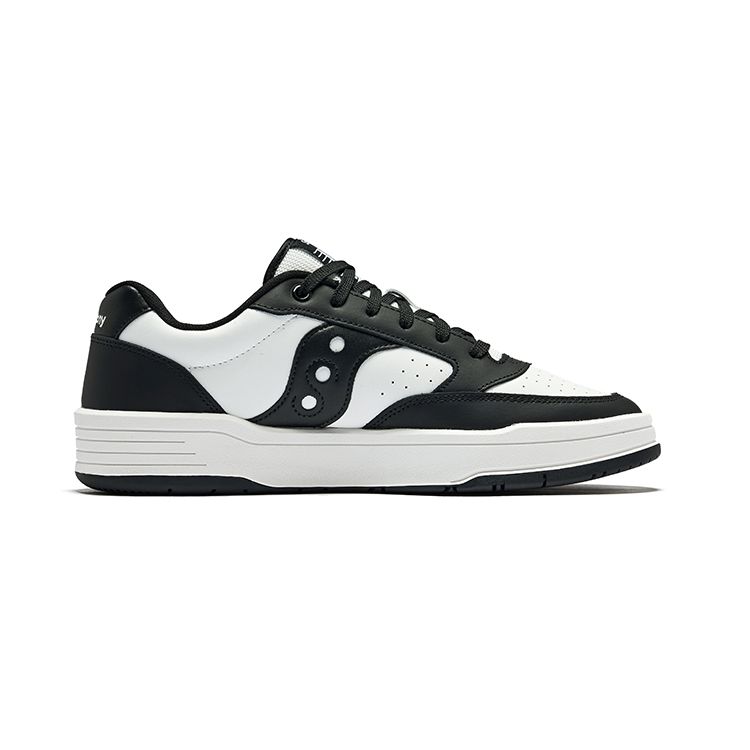 SAUCONY Cross Jz Comfortable Retro Cushioning Durable Low-Top Running Shoes Unisex Running Shoes Black White S79046-5