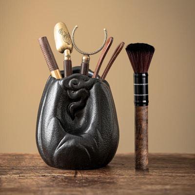 Handun Black Pottery Tea Ceremony Set
