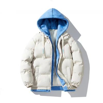 Padded Clothes Male Trendy Male Ruffian Handsome Cotton Clothes Male Winter Trendy Brand Couple Loose Winter Cotton-padded Jacket Male Thick