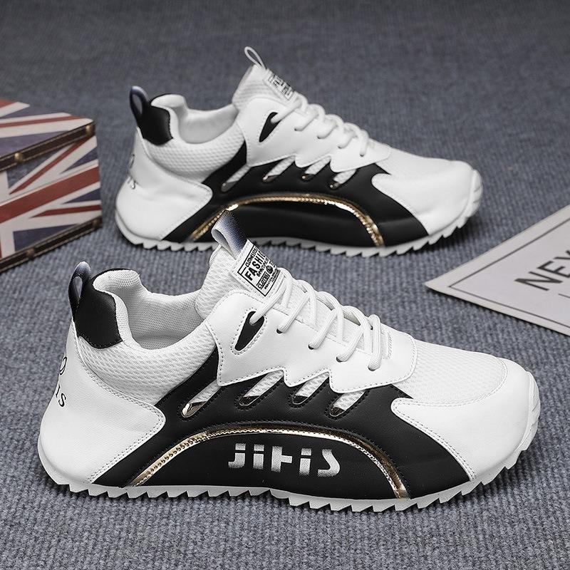 Summer Men's Shoes New Breathable Mesh Shoes Men's Trend Versatile Soft-soled Sports Shoes Casual Trendy Shoes