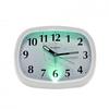 Hometime Alarm - Oval with Light & Snooze White *(60/100)*