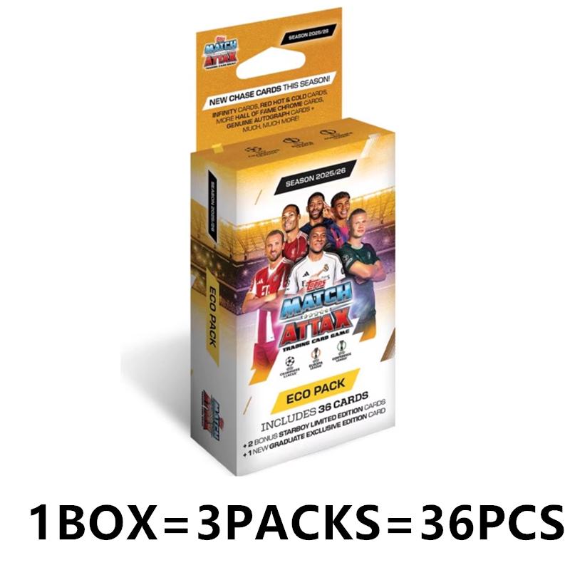 TOPPS 2025/2026 UCC Match Attax  Standard Starter Pack Yamal and Ice Cole Palmer Football Star Card Fan Collection  Full Box