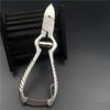 Stainless Steel Eagle Beak Gourd Pliers for Ingrown Toenails and Dead Skin - Large Size Pedicure Knife