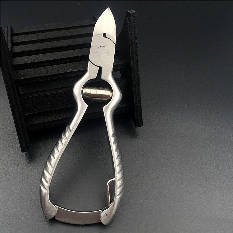 Stainless Steel Eagle Beak Gourd Pliers for Ingrown Toenails and Dead Skin - Large Size Pedicure Knife