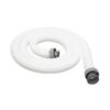 Tuyau - AIMOONSA - D 38 L 3,0 m - PVC - Blanc - Embout fileté 38 mm