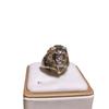 Titanium Steel Ring Divided Into Retro Animal Men'S Ring Ring Casting Domineering Gold Lion Head Copper