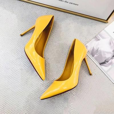 New Discounted Women's Shoes with Thin Heels Pointed Tips Fashionable and Casual High Heels Dance and Wedding Shoes High Heels