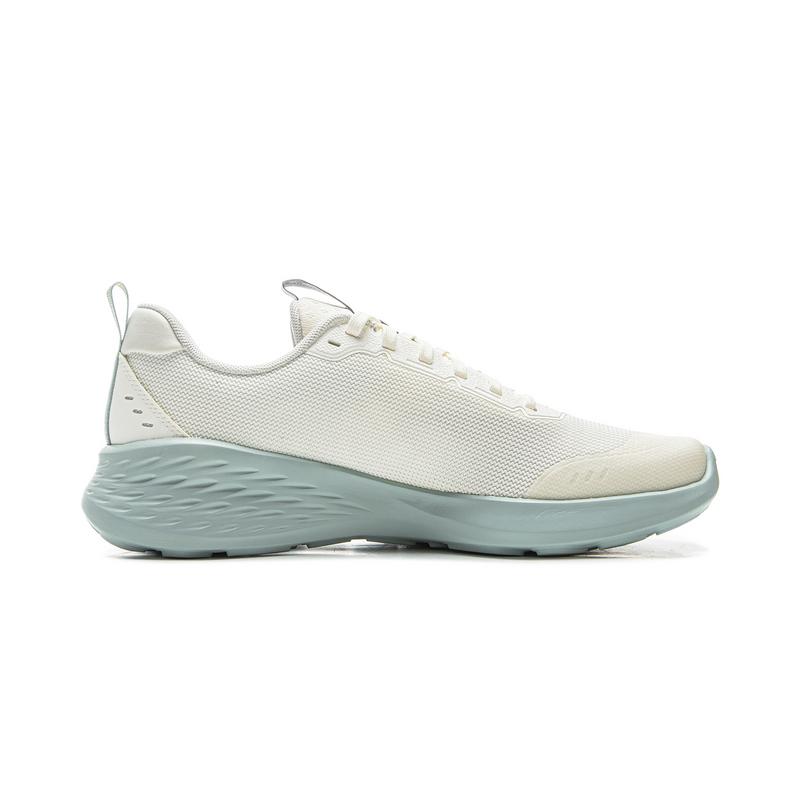 Li-Ning Lightweight Soft Rebound Casual Running Shoes Men Sneakers Off-White ARSV037-11