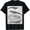 American Alligator Structure Blueprint T-Shirt
