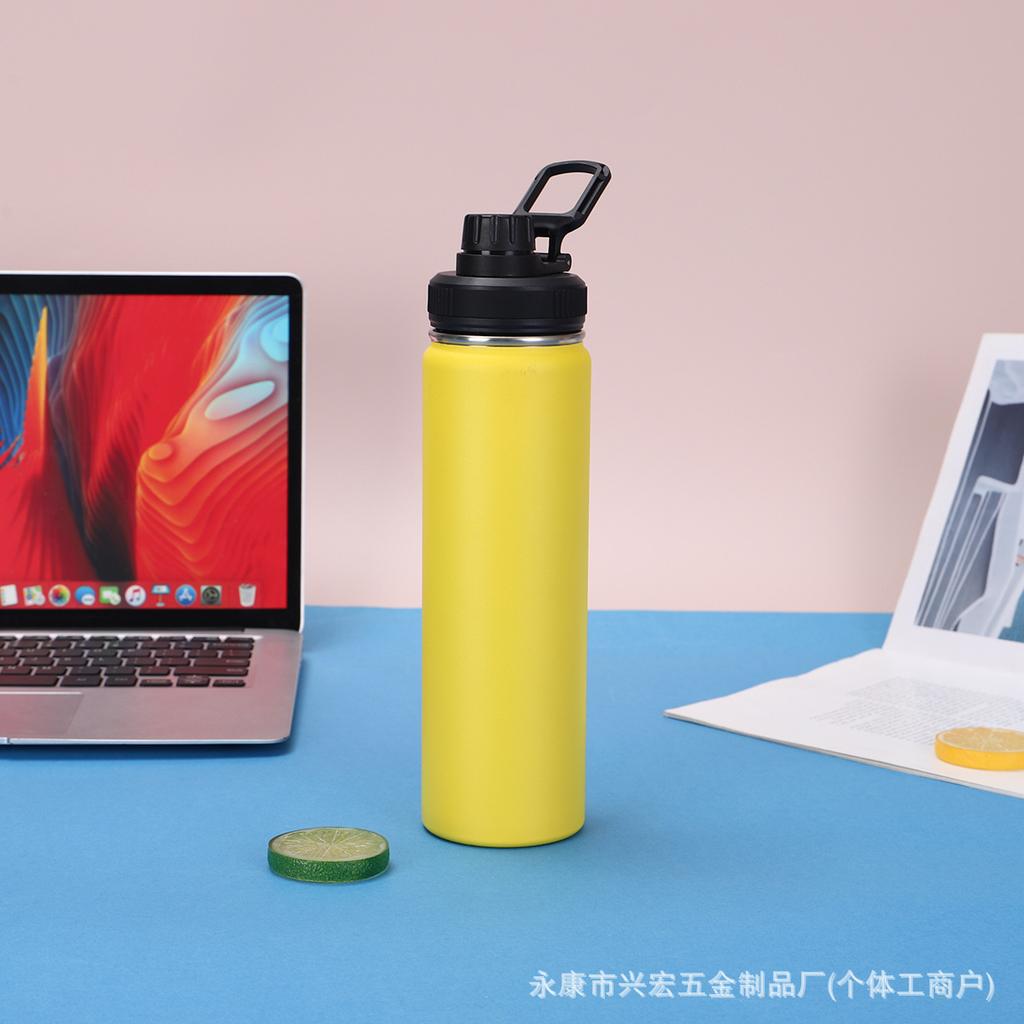 304 Stainless Steel Vacuum Insulated Outdoor Large Capacity Space Bottle Simple Portable Fashionable Sports Water Bottle