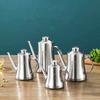 Stainless Steel Oil Bottle Household Leak-proof Waterproof Oil Pot Practical Seasoning Tank Kitchen Supplies