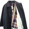 MACKINTOSH PHILOSOPHY Made in Japan by Sanyo Shokai Urethane resin processing Stainless collar coat Men's Used