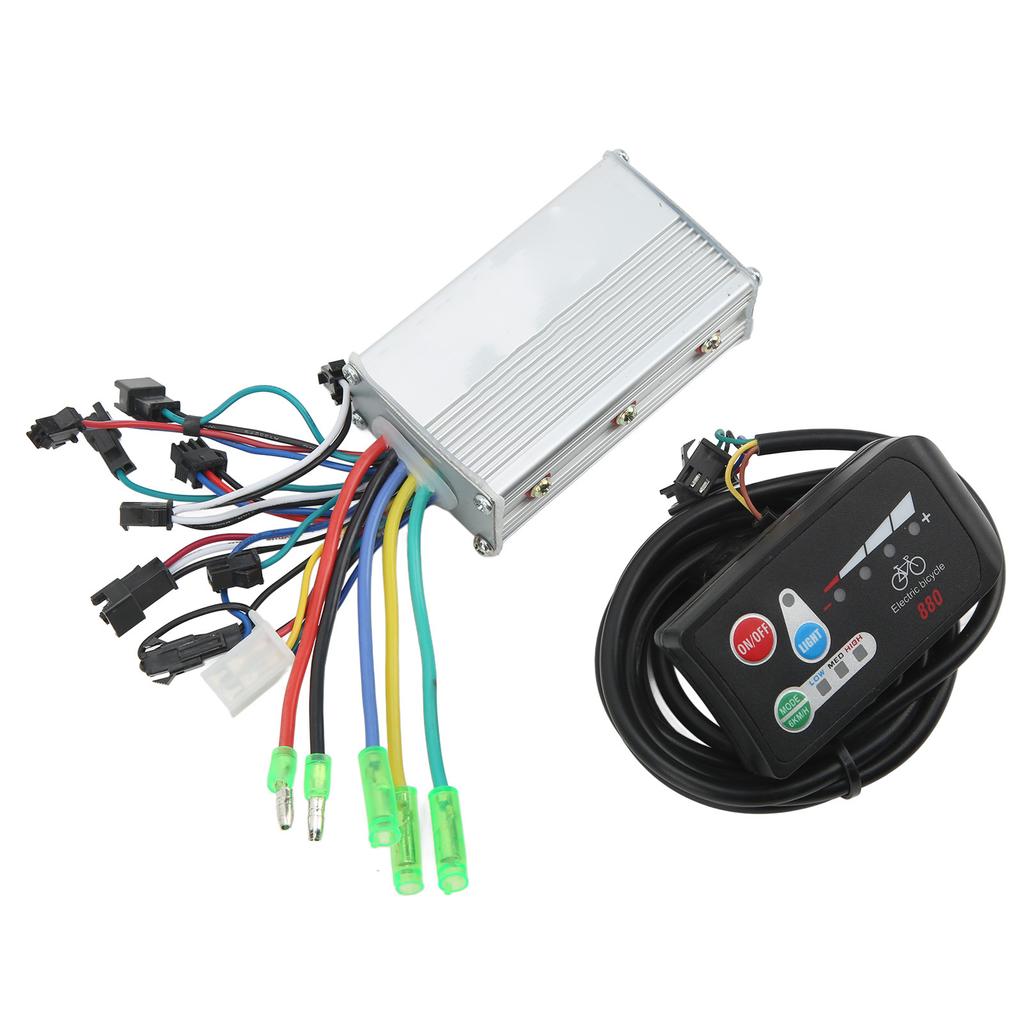 48V 250W 350W Elektryczny Rower Bezszczotkowy Zestaw Kontrolera Kontroler Silnika 880 LED Panel Zestaw